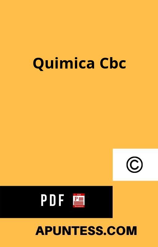 Quimica Cbc Apuntes